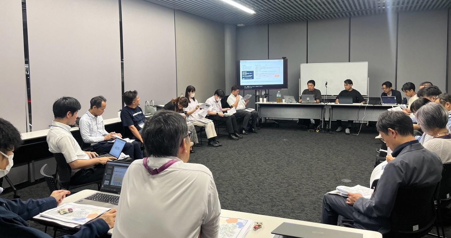 勉強会全体会議の様子