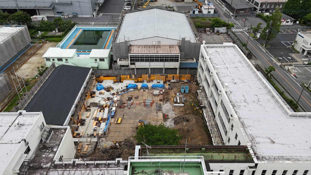 D棟基礎工事