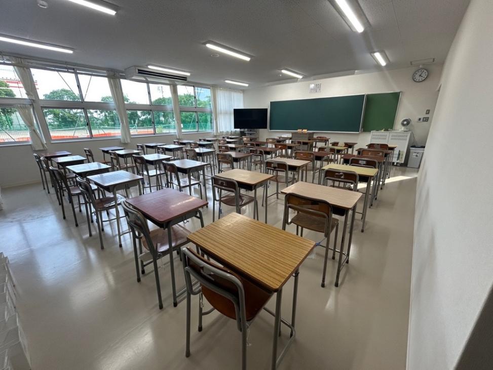 仮設校舎棟教室