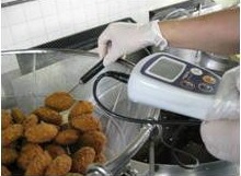 揚げ物温度測定