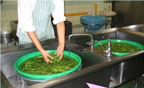 野菜の洗浄