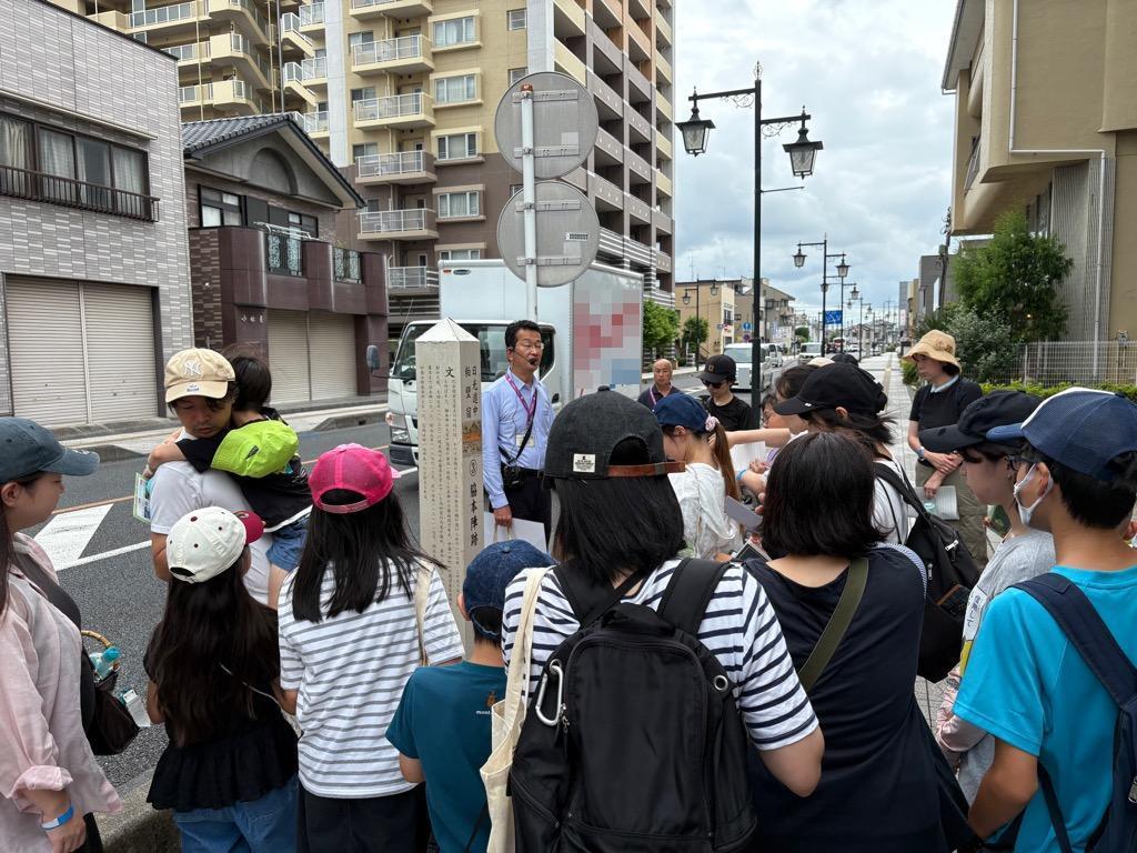 街歩きの様子