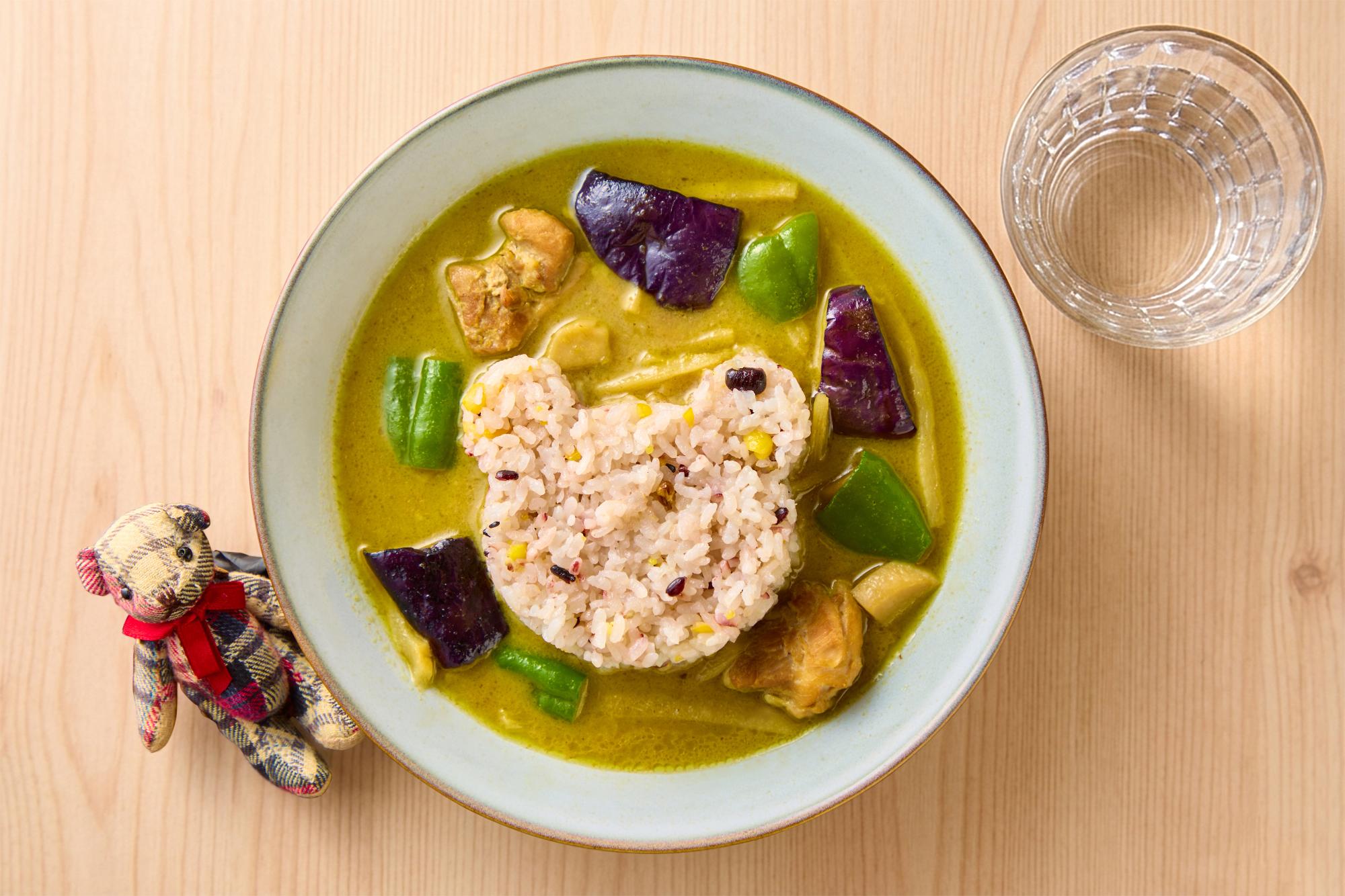 たけさとグリーンカレーの写真