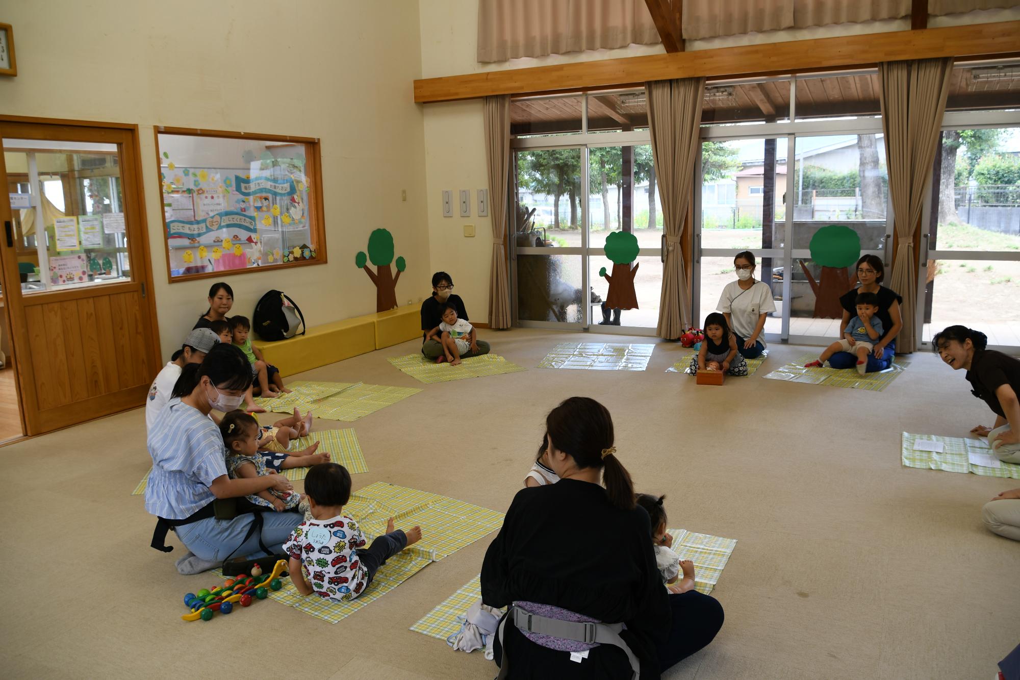 地域子育て拠点のイベントの様子