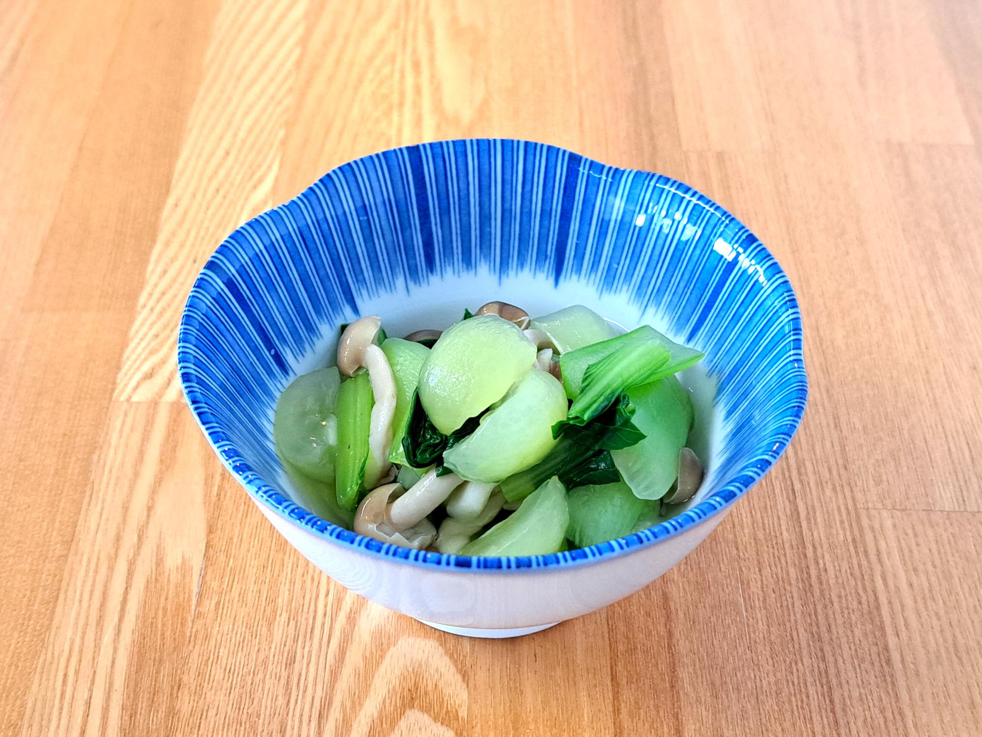 チンゲン菜のだし浸し