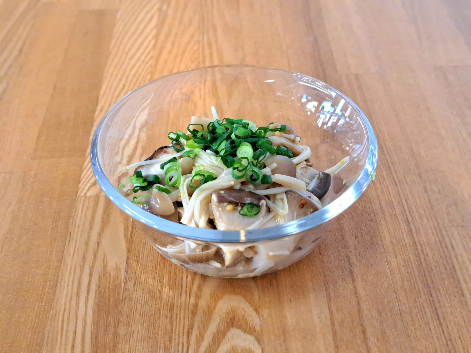 きのこのマスタードマリネ