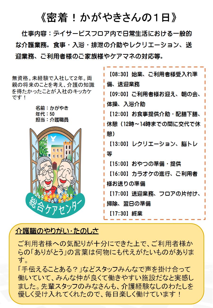 かがやきデイサービス春日部従業者紹介