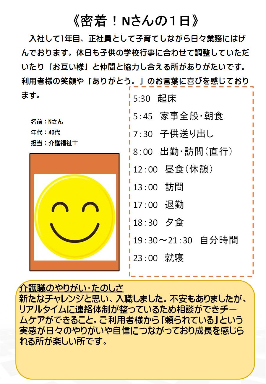 定期巡回・随時対応サービス 24こんぱす従業者紹介