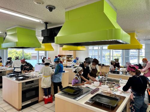 親子エコ・クッキング全体の様子