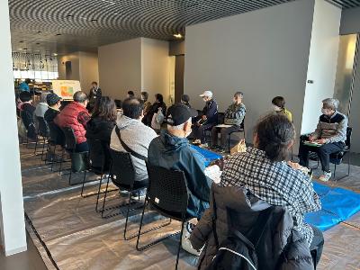 堆肥づくり講習会座学の様子