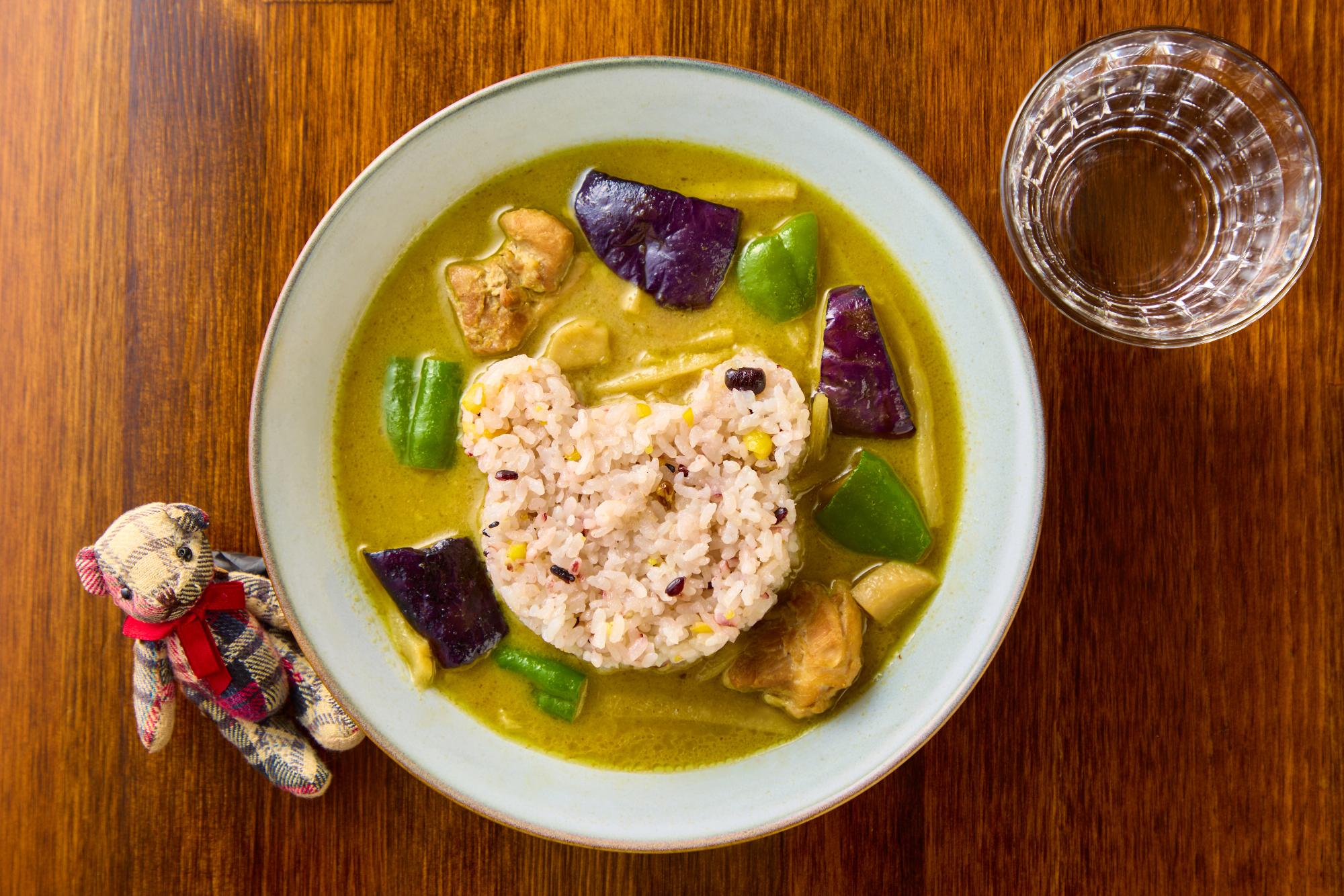 たけさとグリーンカレーの写真