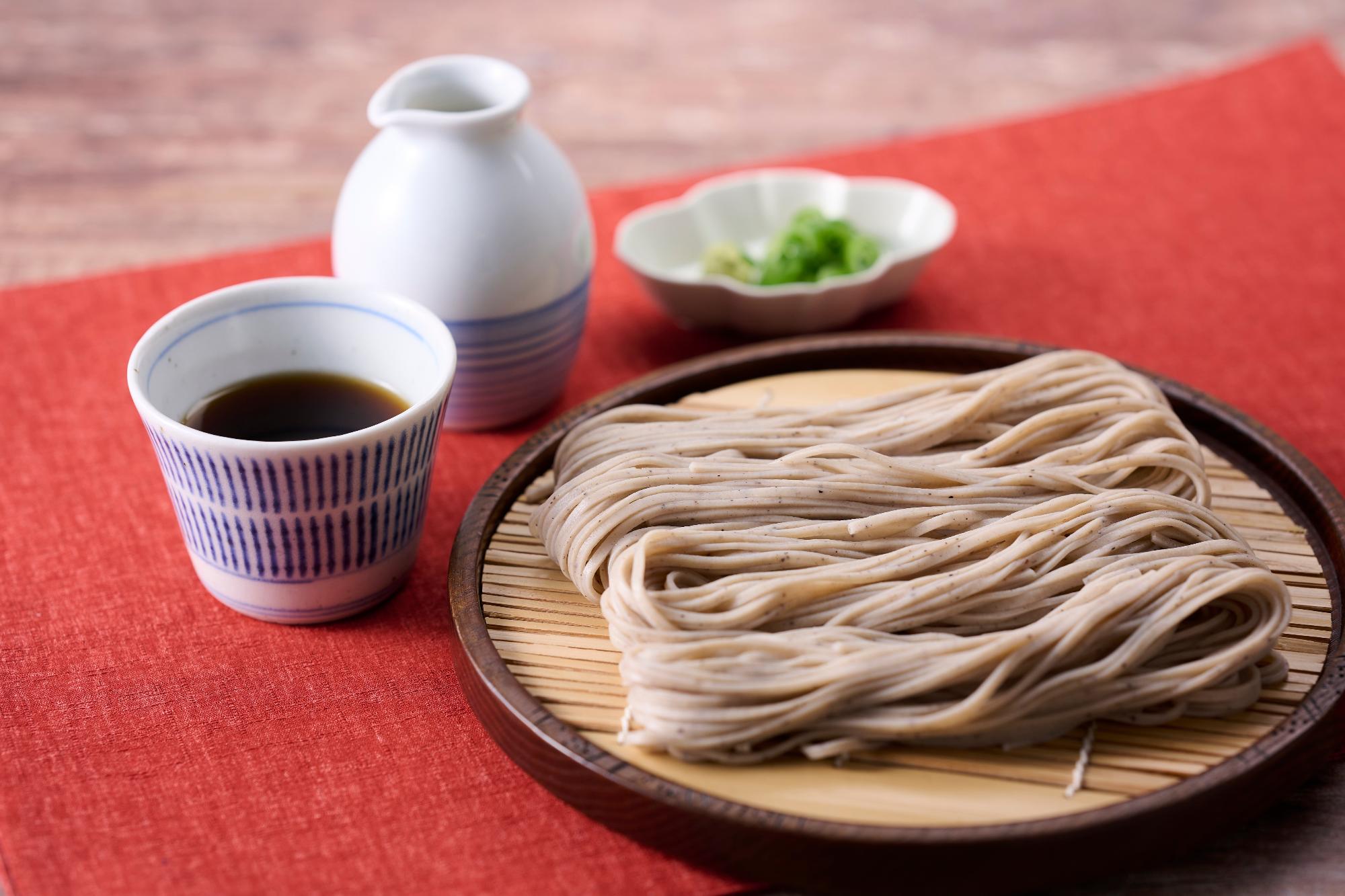 黒豆蕎麦の写真