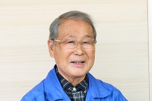 スタッフの佐川庄司さん