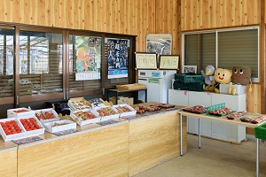 折原果樹園の店内
