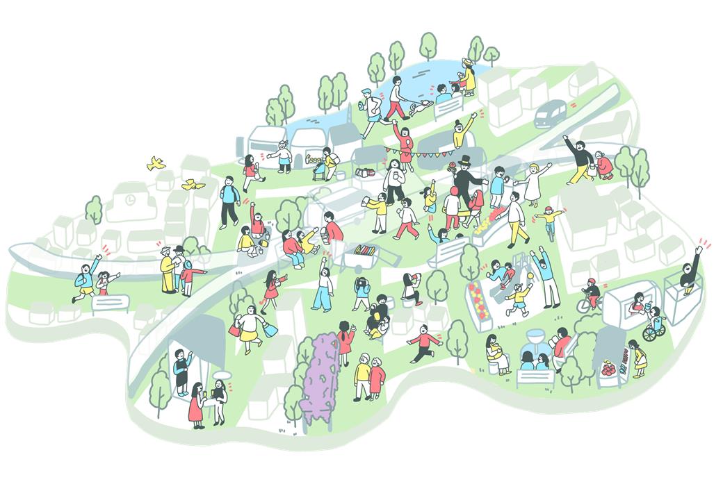 まちのイラスト