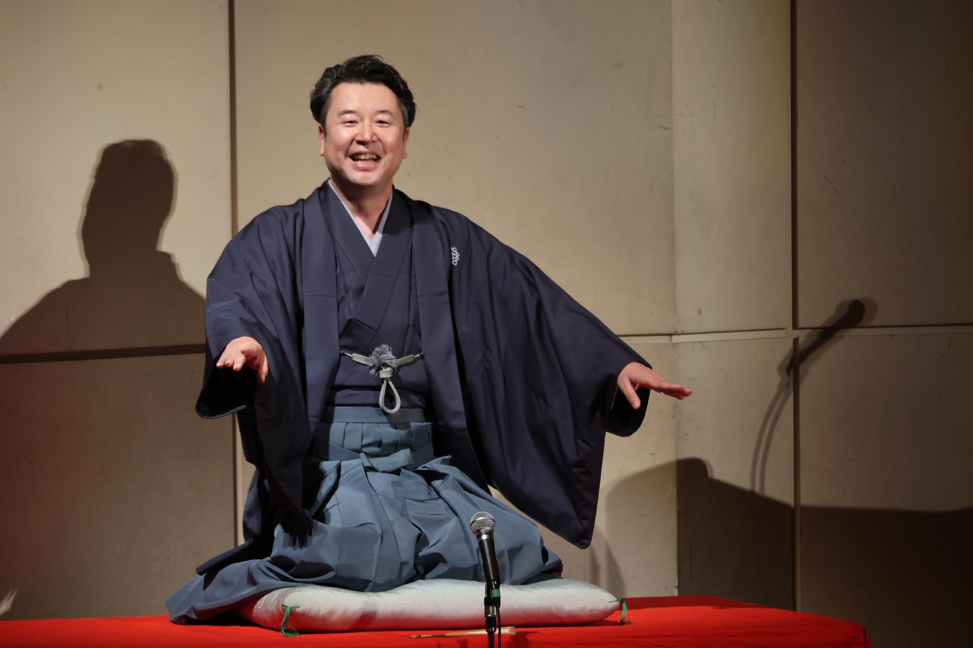 三遊亭楽生さんによる高座