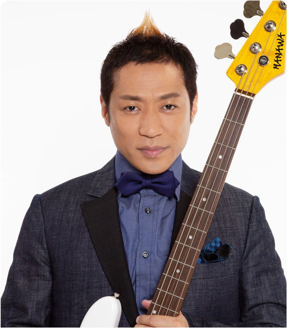 かすかべ親善大使のはなわさん