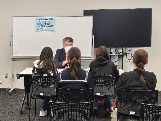 高校説明会の様子