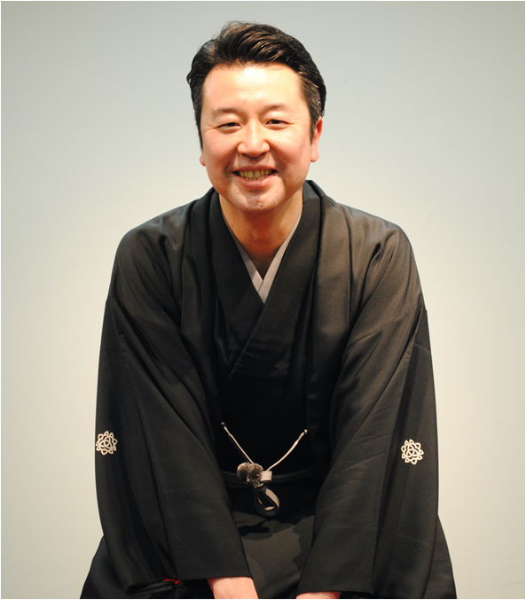 かすかべ親善大使の三遊亭楽生さん