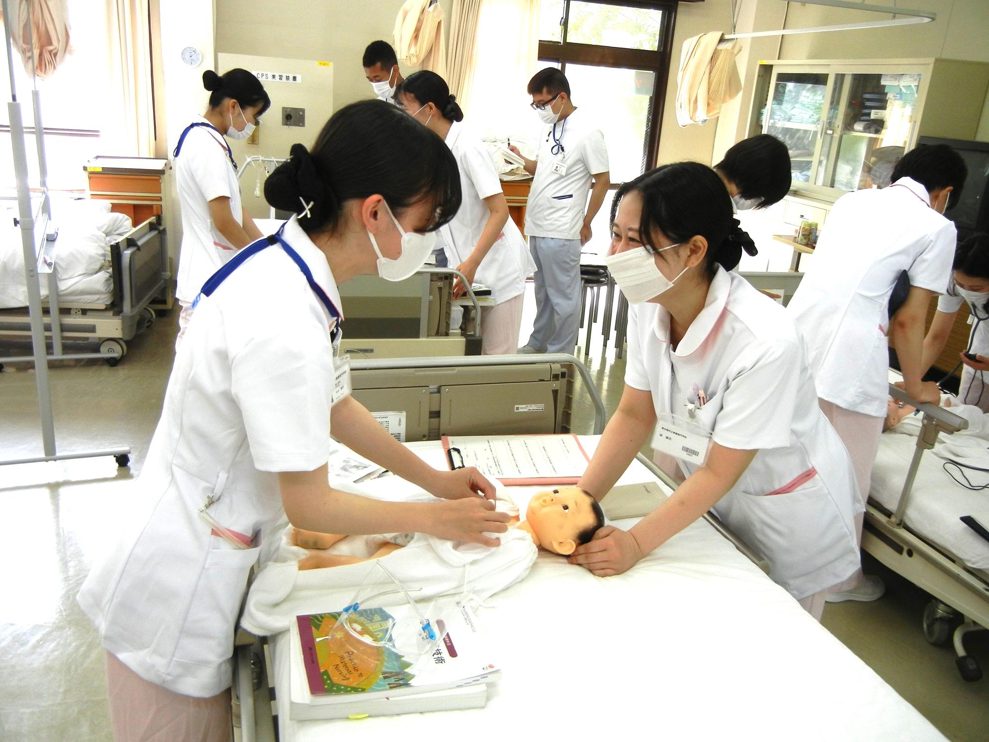 学内演習の様子