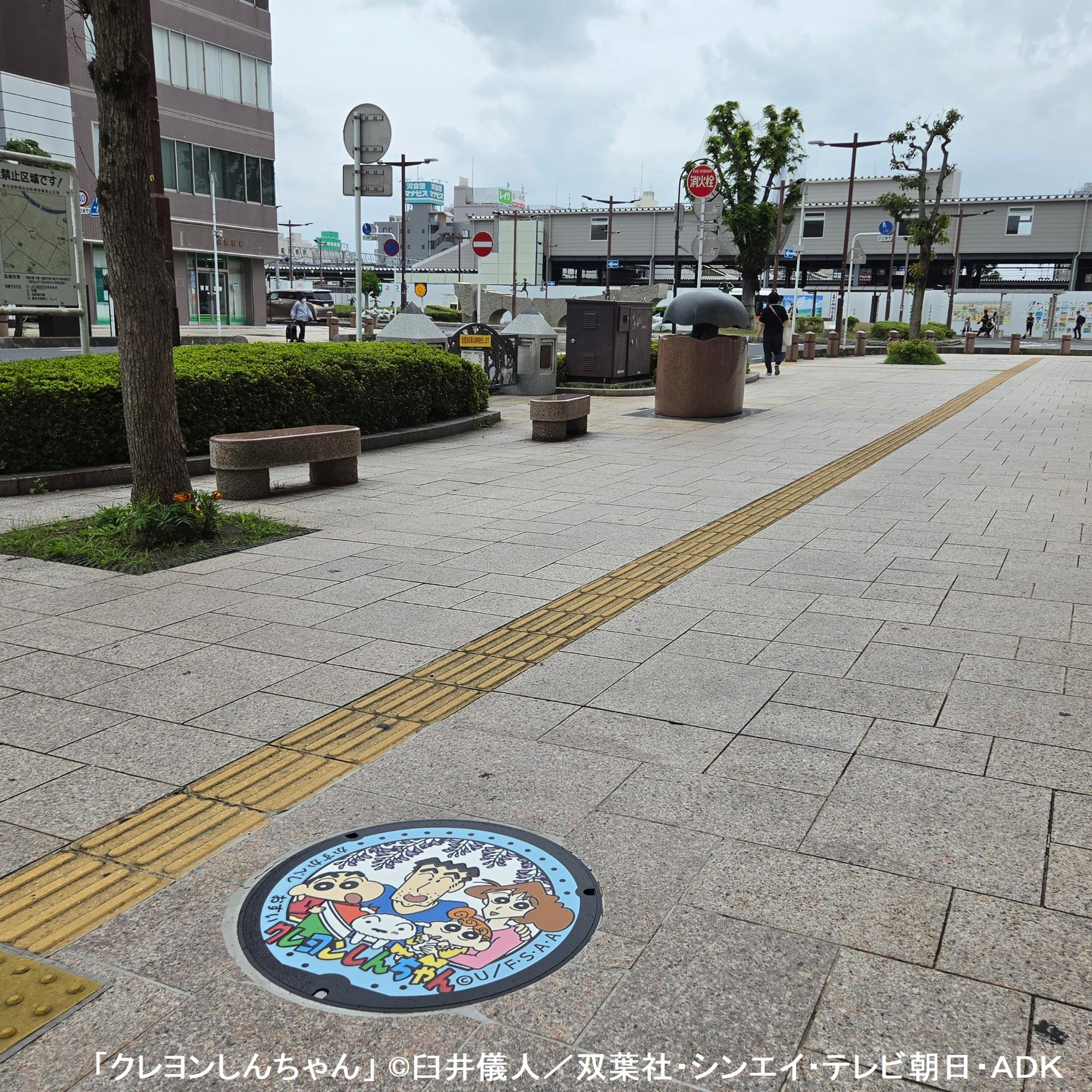 設置場所（春日部駅東口）