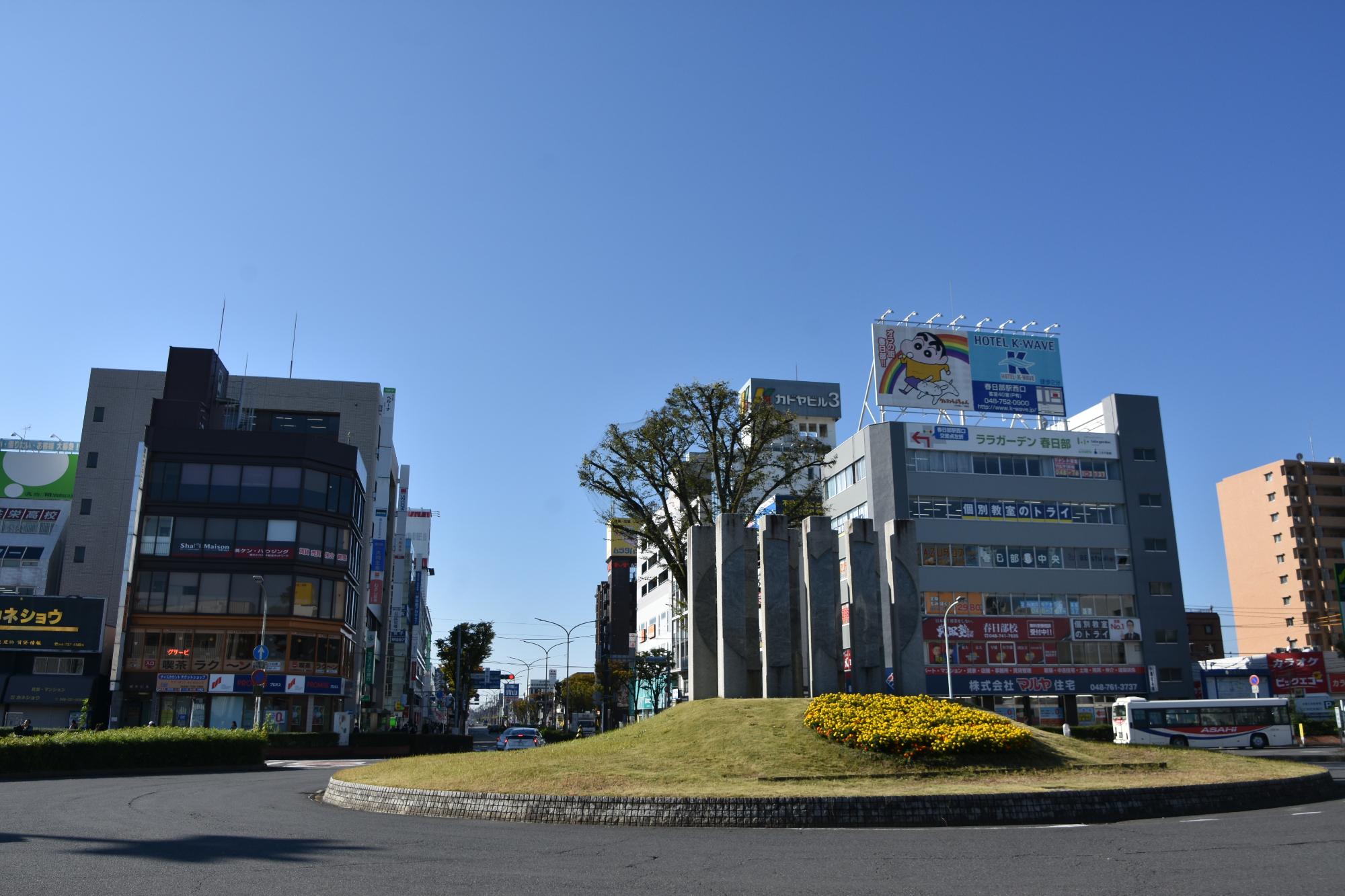 画像:春日部・北春日部エリア街並み