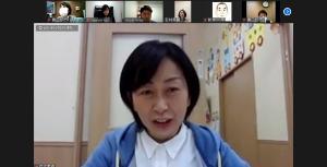 鈴木美緒さんが話している映像の上に、参加者たちの映像が映っている、第2回パネルディスカッションのスクリーンショット