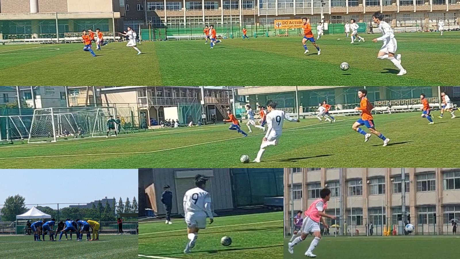 サッカーの様子