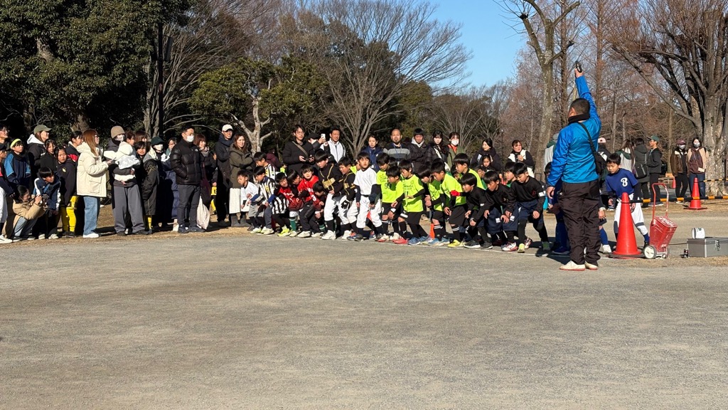 ミニ駅伝大会（スタート時）