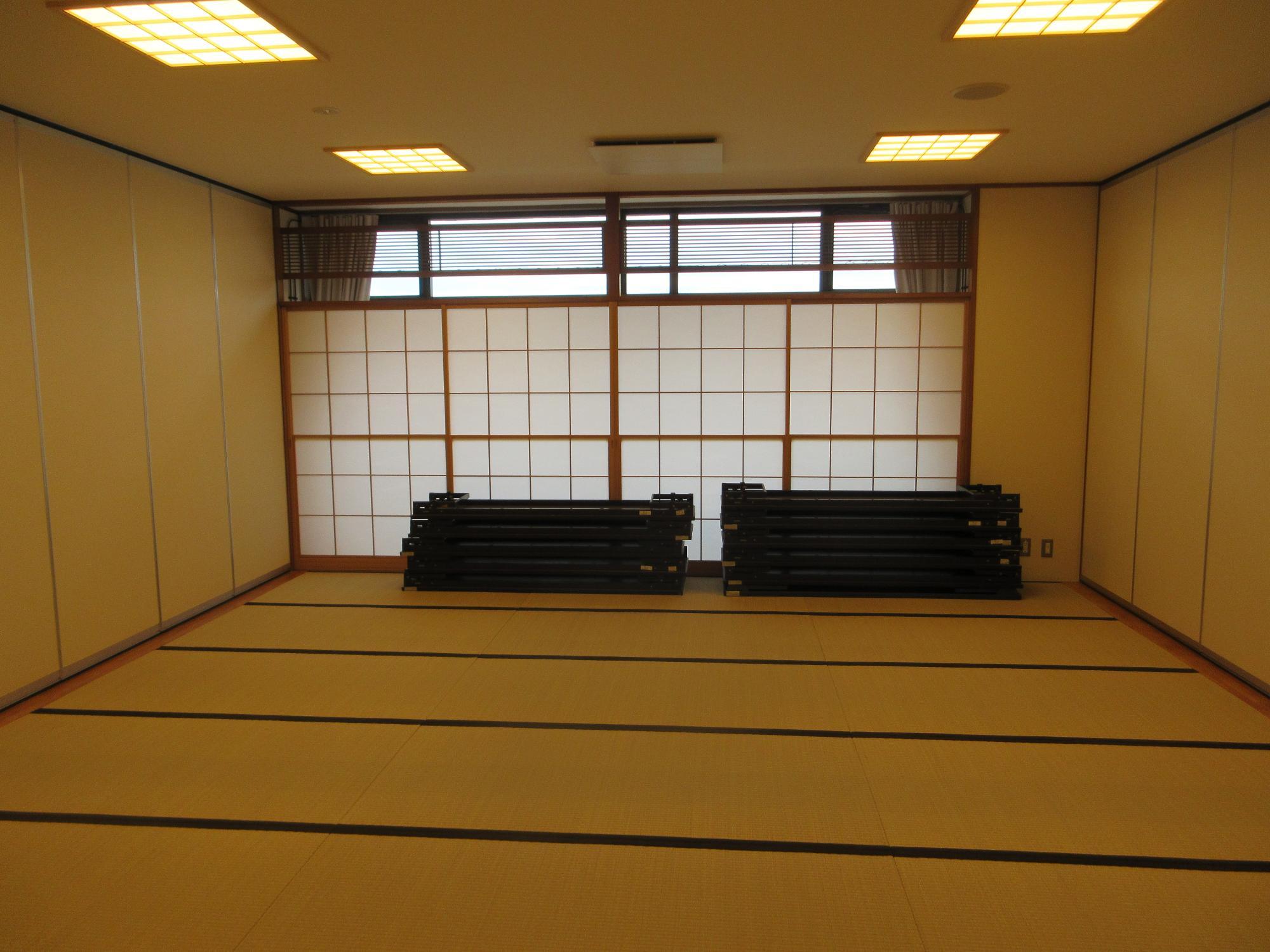 庄和市民センター正風館2階の和室（2）内部の写真