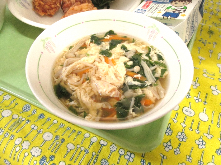 米粉のふわふわかきたま汁