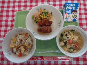 令和5年度学校給食調理コンクール入賞作品1