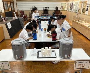 フリードリンクコーナーの様子