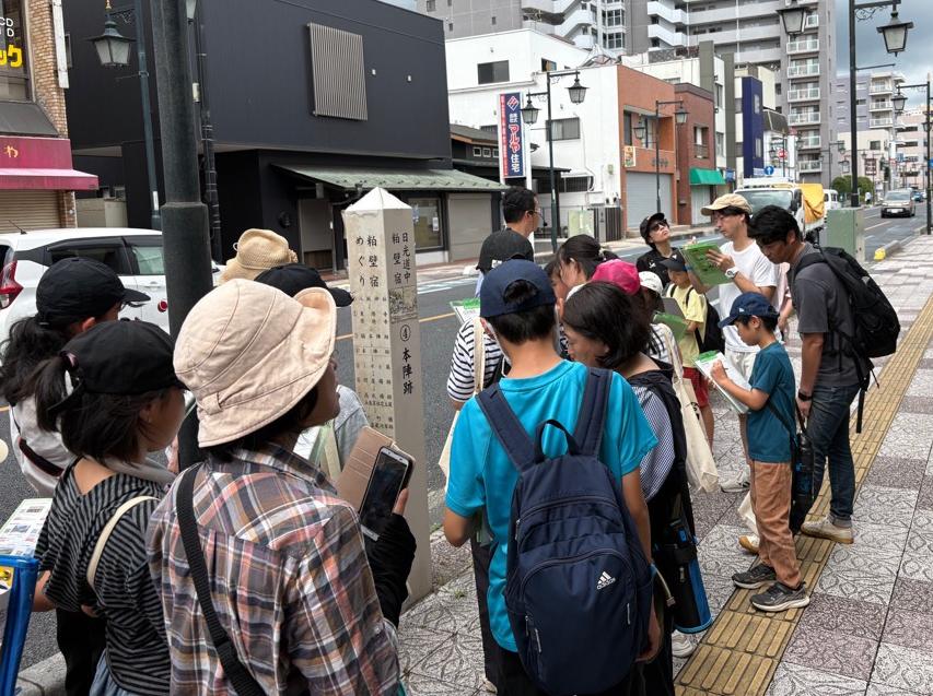 街歩きの様子